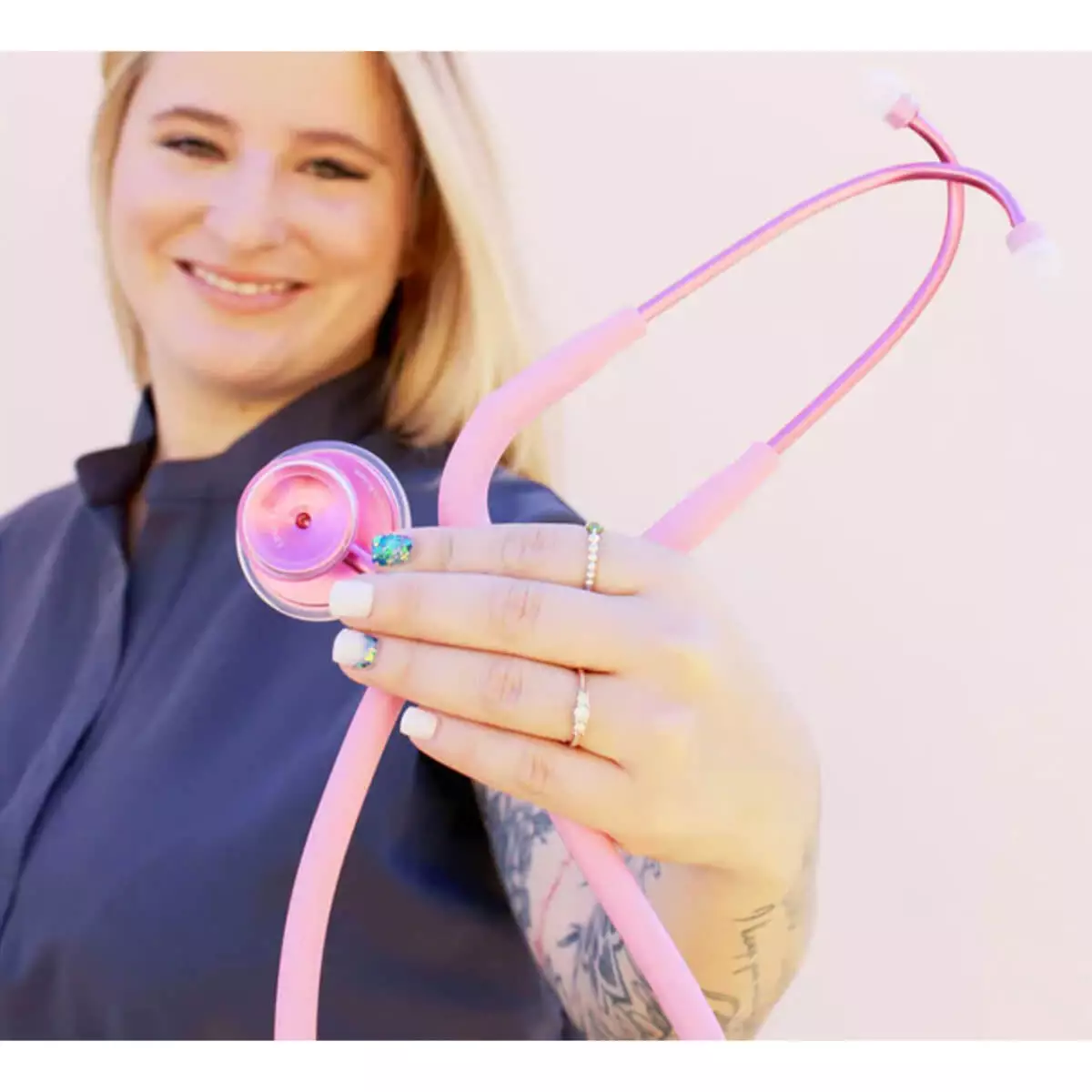  Stéthoscope Acoustica Rose