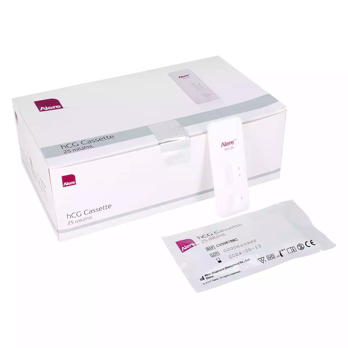  Cassettes de test Clearview hCG (25 mIE/ml)