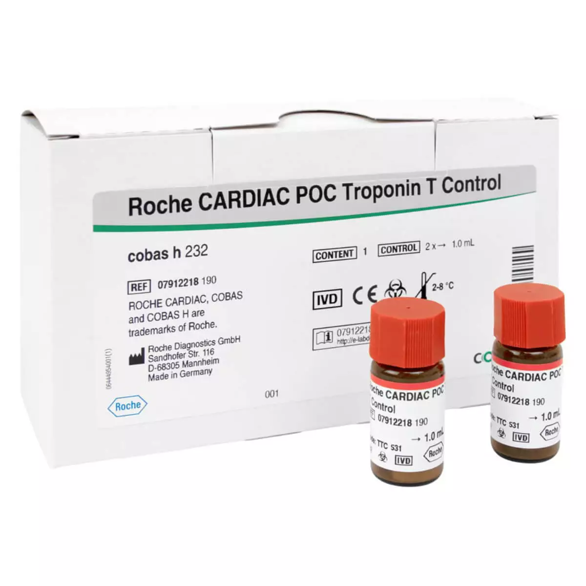  Solutions de contrôle CARDIAC Control pour cobas h 232