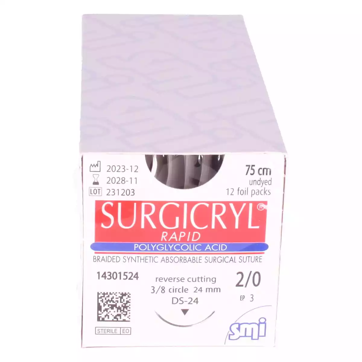  Matériel de suture Surgicryl Rapid