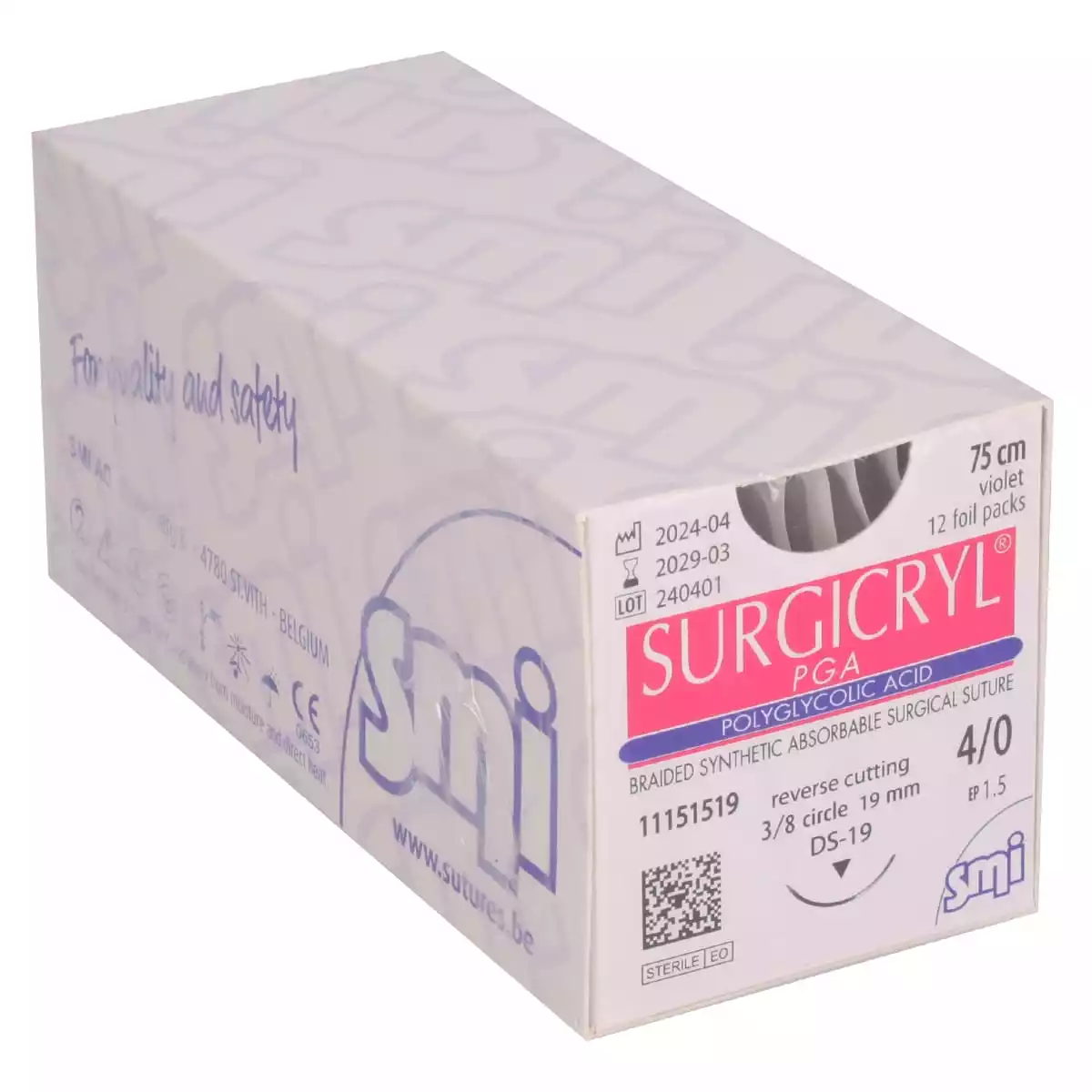  Matériel de suture Surgicryl PGA