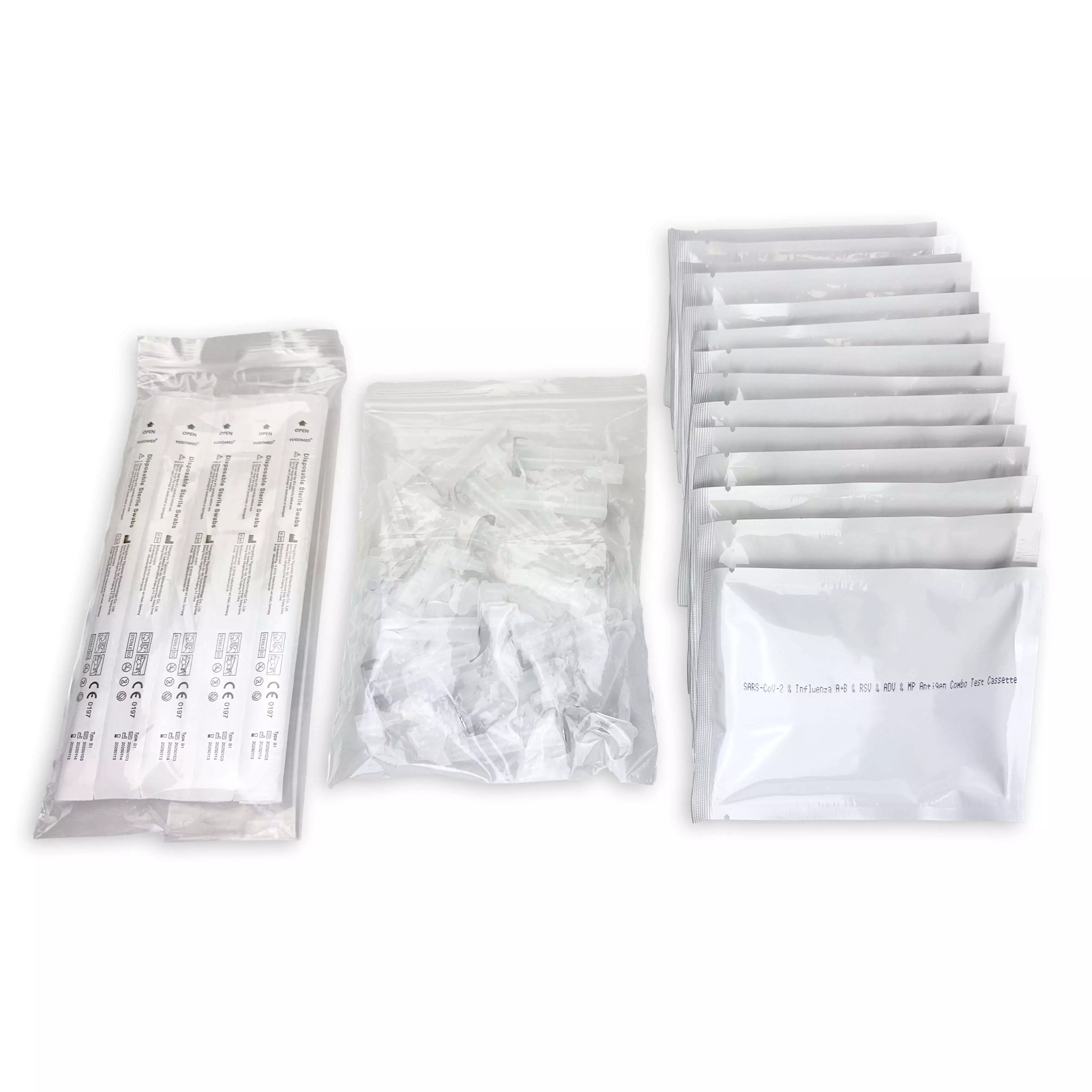  Tests antigéniques 6 en 1 – SARS-CoV-2, grippe A/B, VRS, ADV & MP