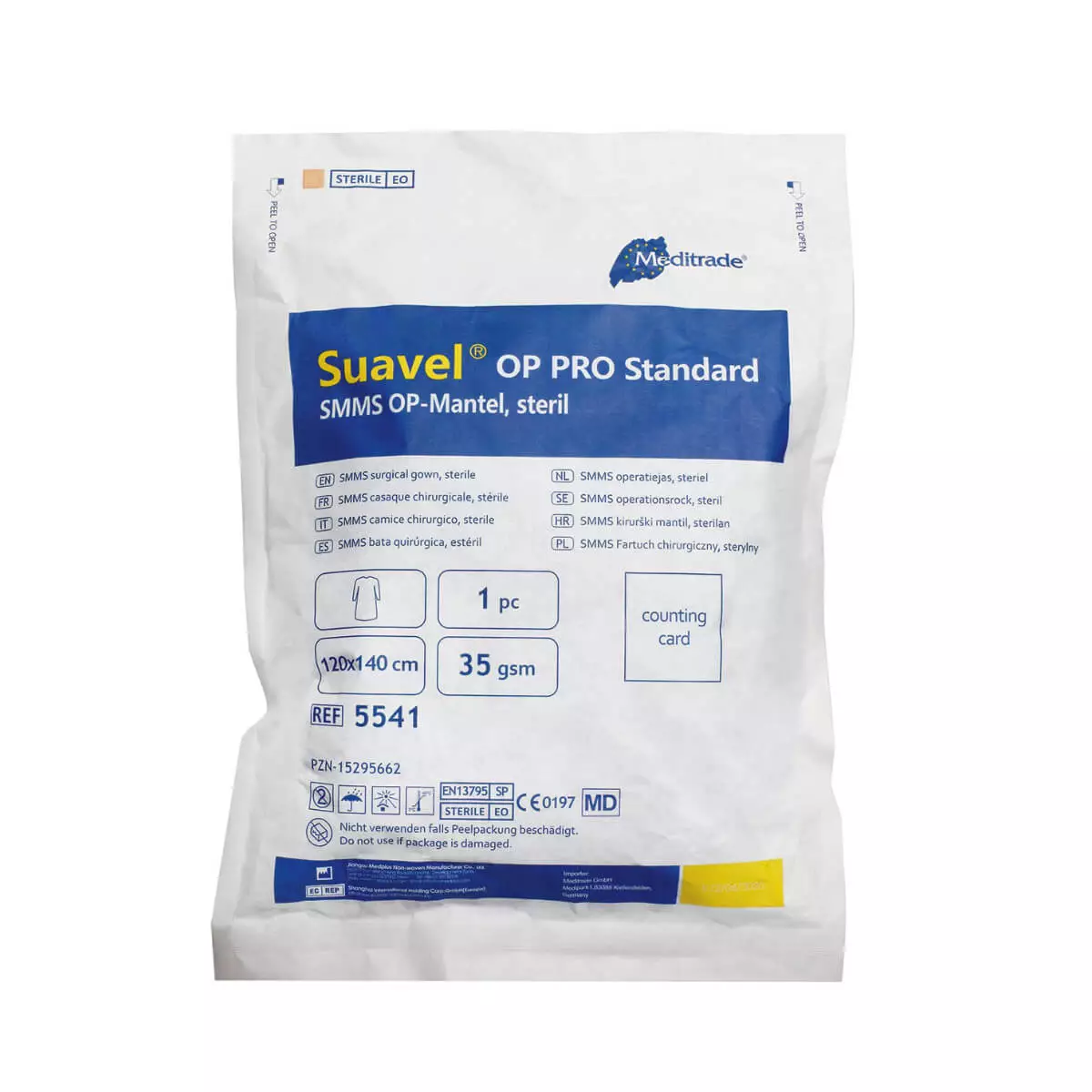  Casaque chirurgicale Suavel OP PRO Standard