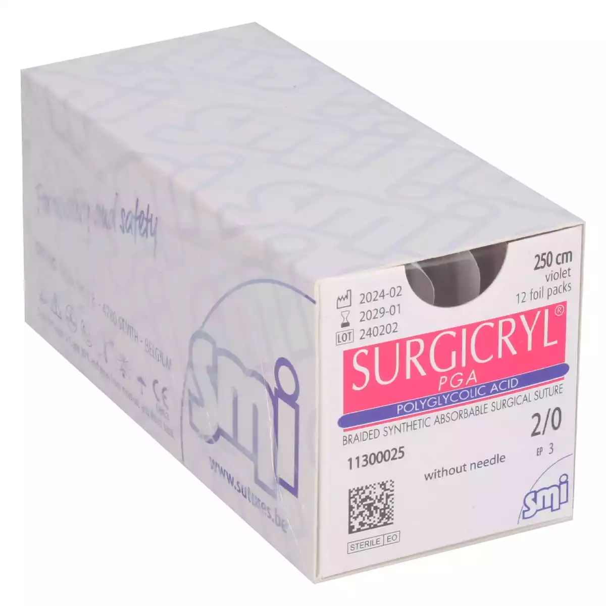  Matériel de suture Ligapack Surgicryl PGA