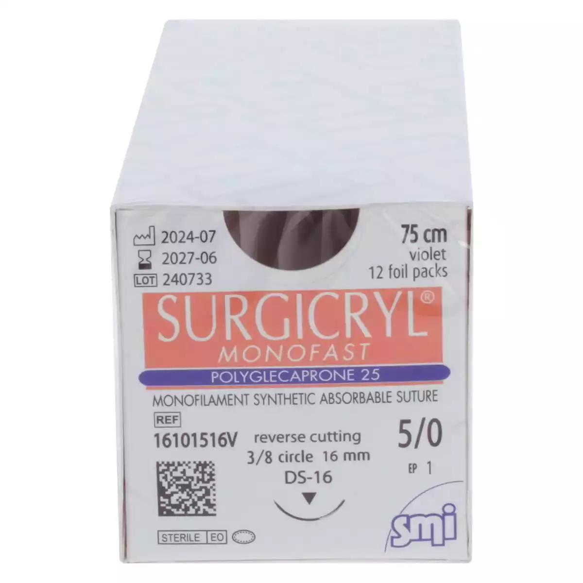  Fil de suture Surgicryl Monofast