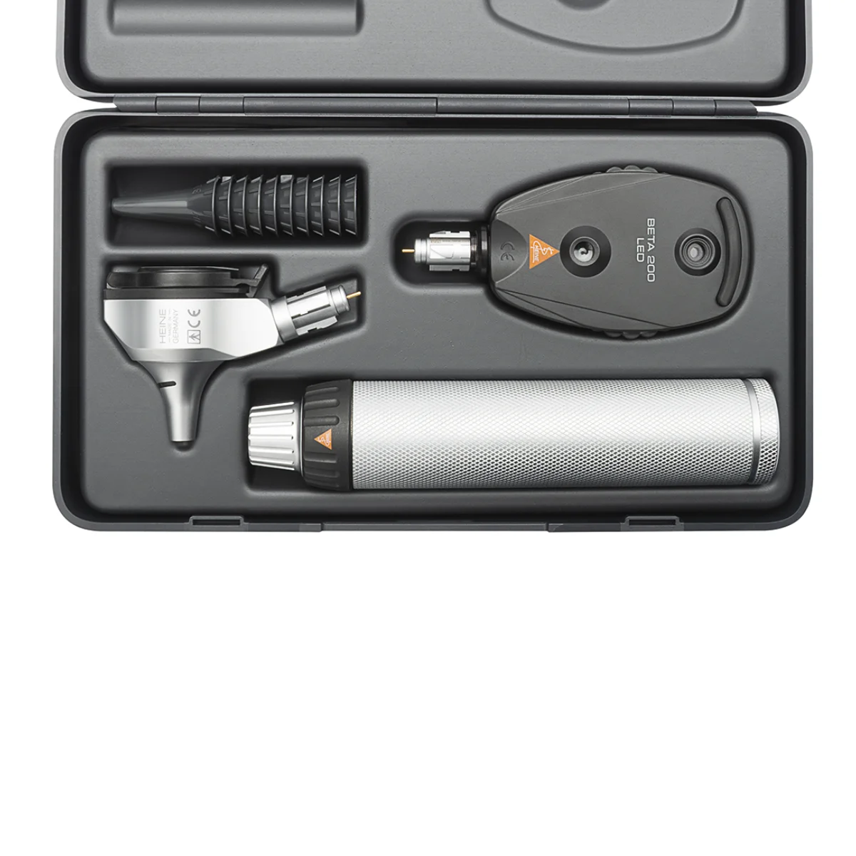 Set d’otoscope HEINE BETA 400 LED F.O. et d’ophtalmoscope HEINE BETA 200 LED Set d’otoscope HEINE BETA 400 LED F.O. et d’ophtalmoscope HEINE BETA 200 LED