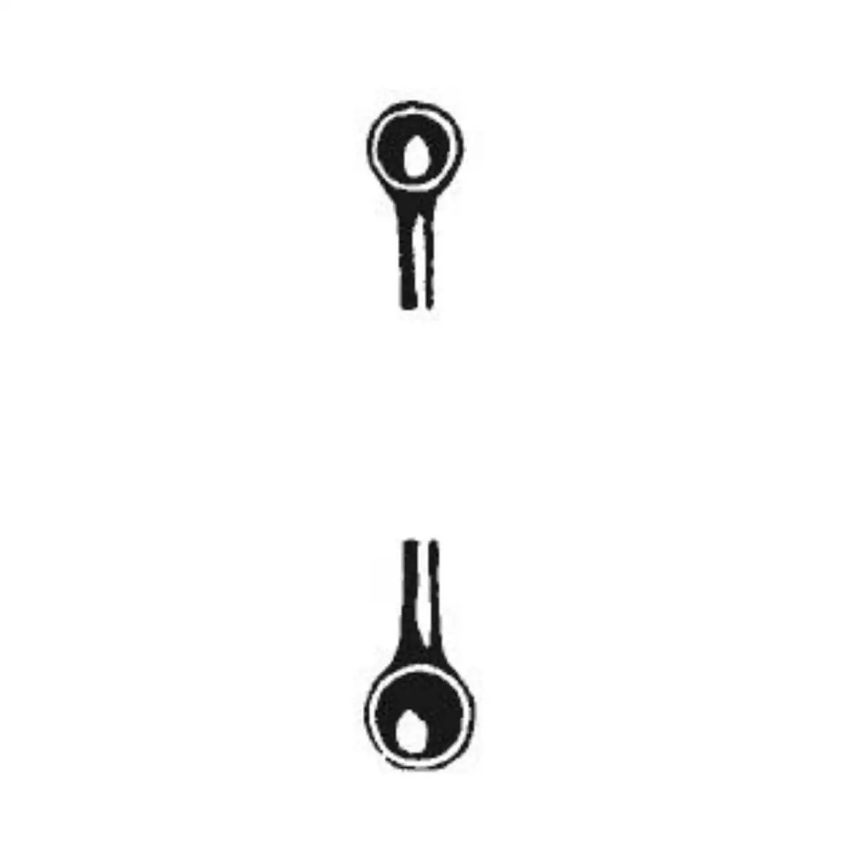  Curette double de Martini