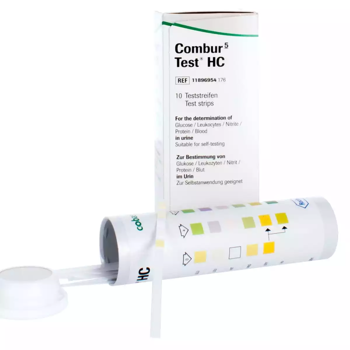  Bandelettes de test urinaire Combur