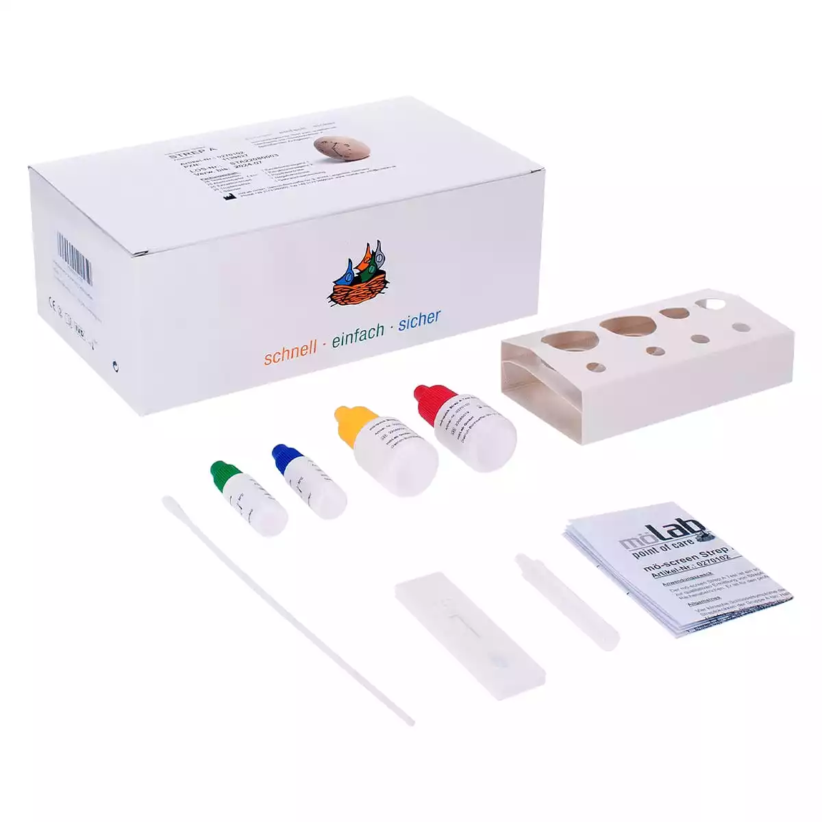  Test rapide streptocoques A