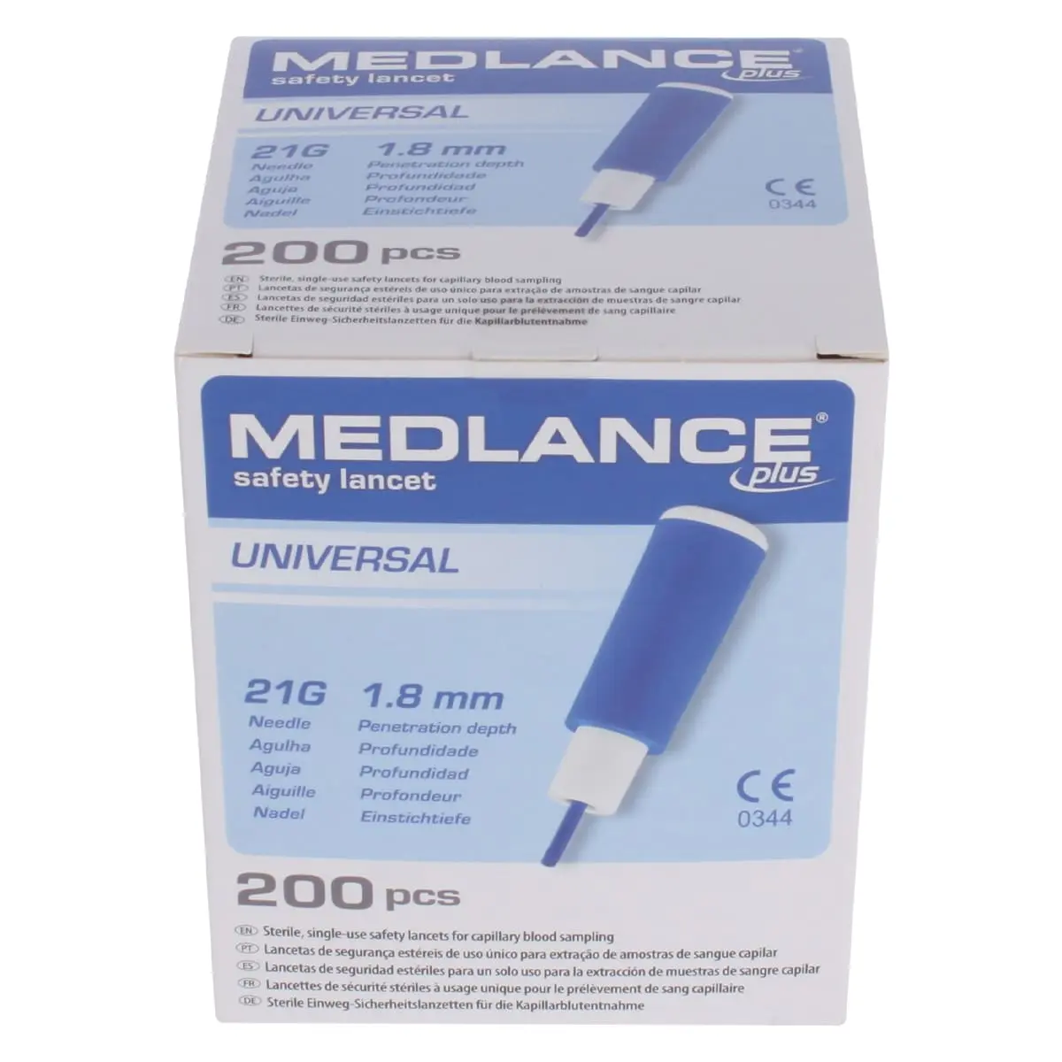 Lancettes de sécurité Medlance plus Safety Lancettes de sécurité Medlance plus Safety