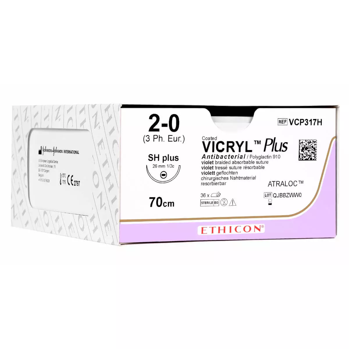  Fil de suture VICRYL Plus (Polyglactin 910)