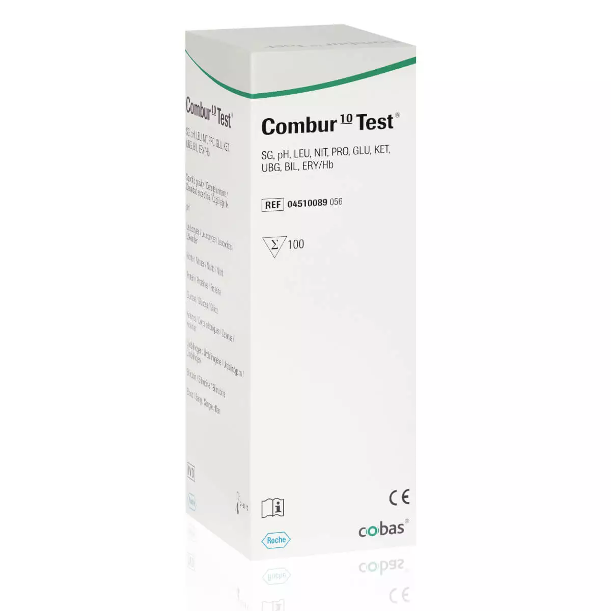  Bandelettes de test urinaire Combur