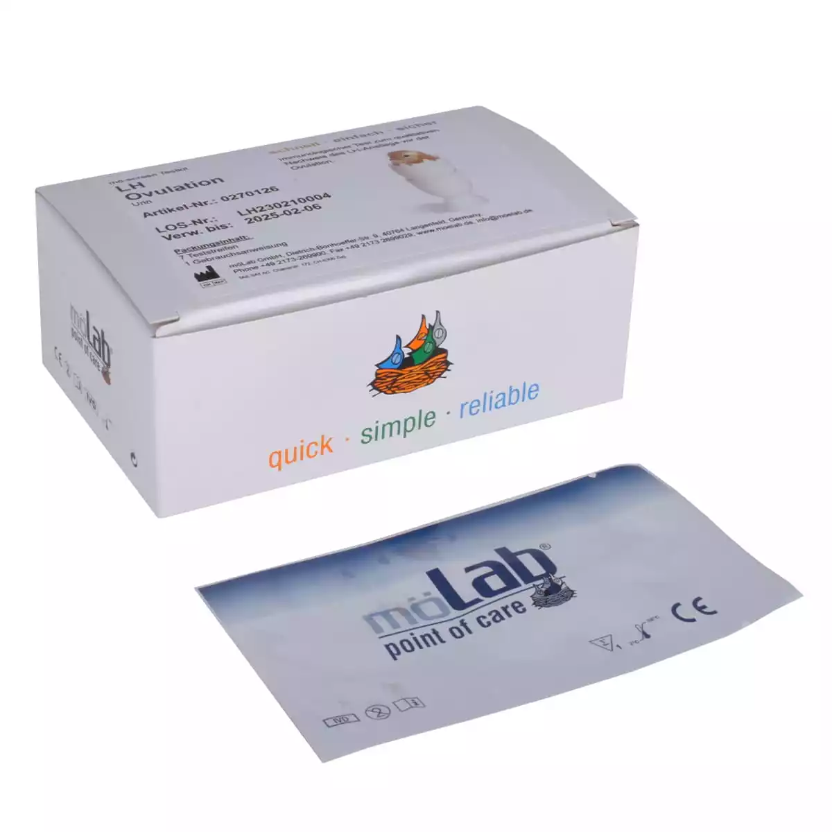  Test d’ovulation LH mö-screen