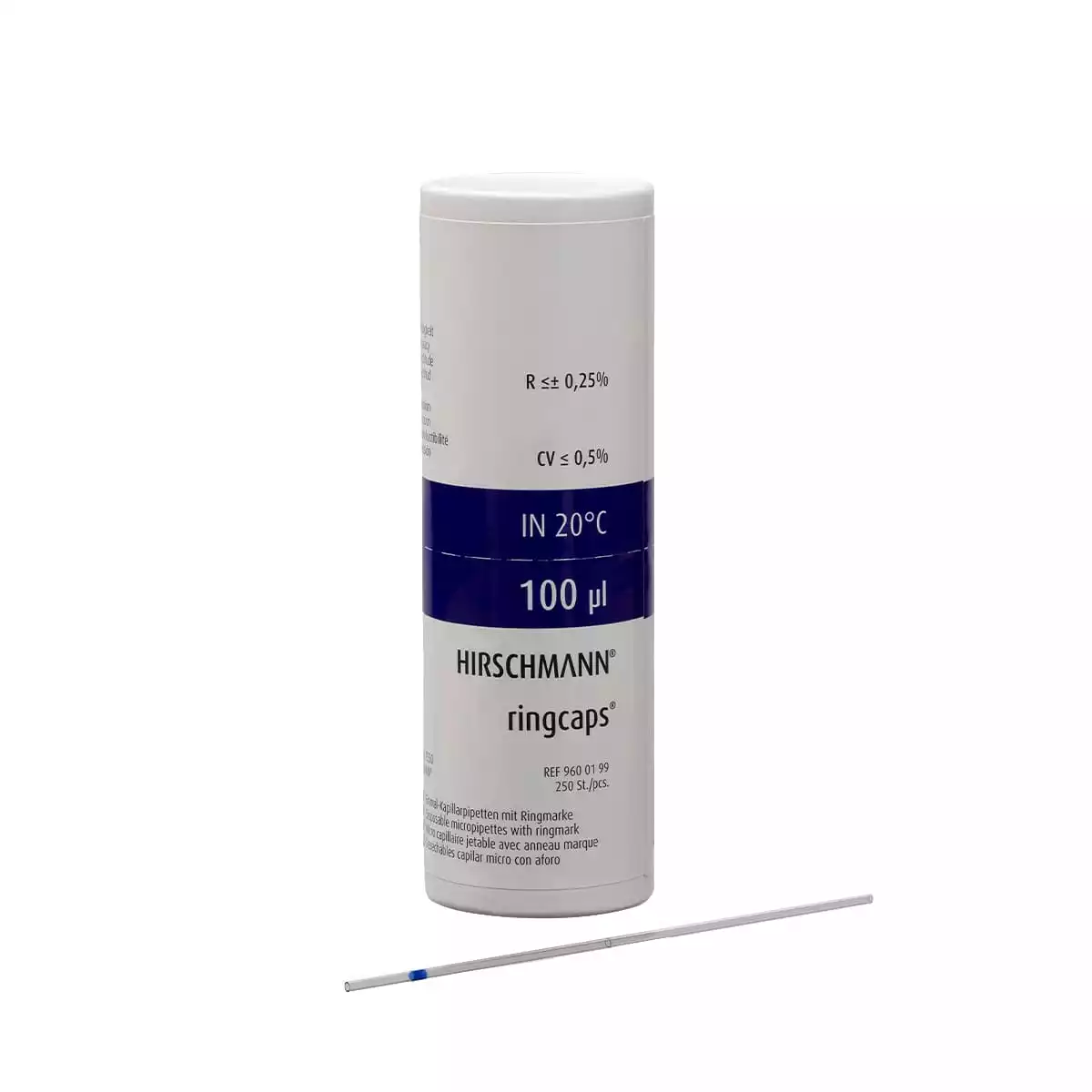 Pipettes capillaires Ringcaps Pipettes capillaires Ringcaps