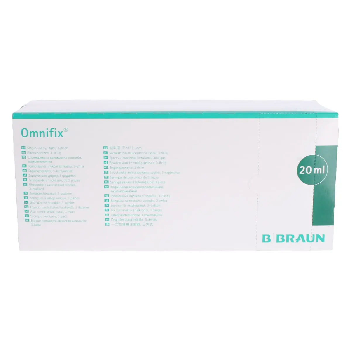 Seringue jetable Omnifix Luer Solo Seringue jetable Omnifix Luer Solo