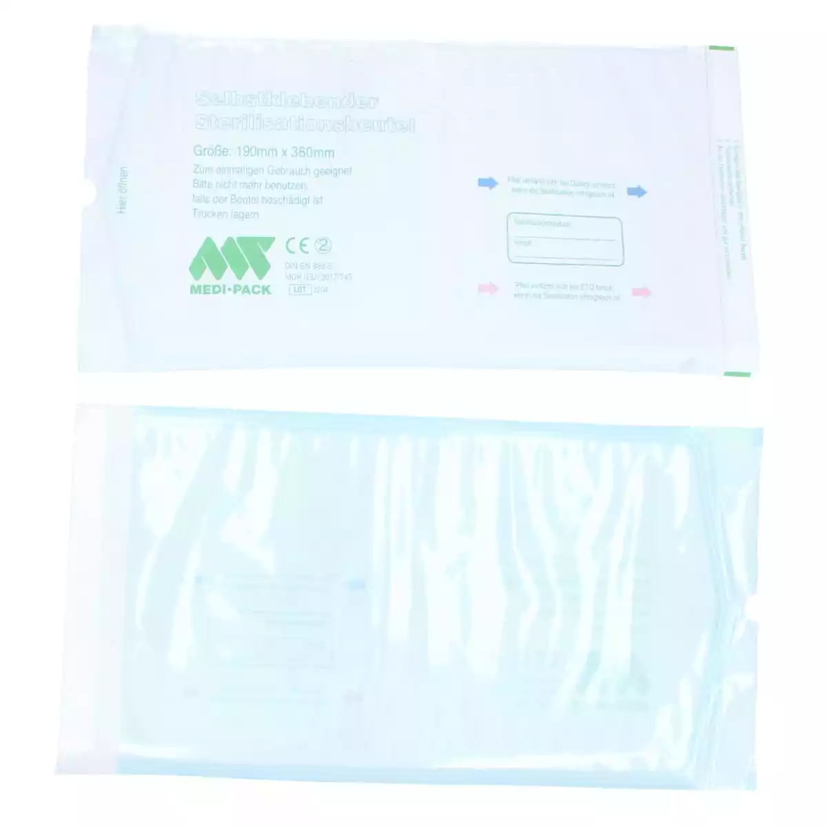  Sachets de stérilisation Self-Sealing