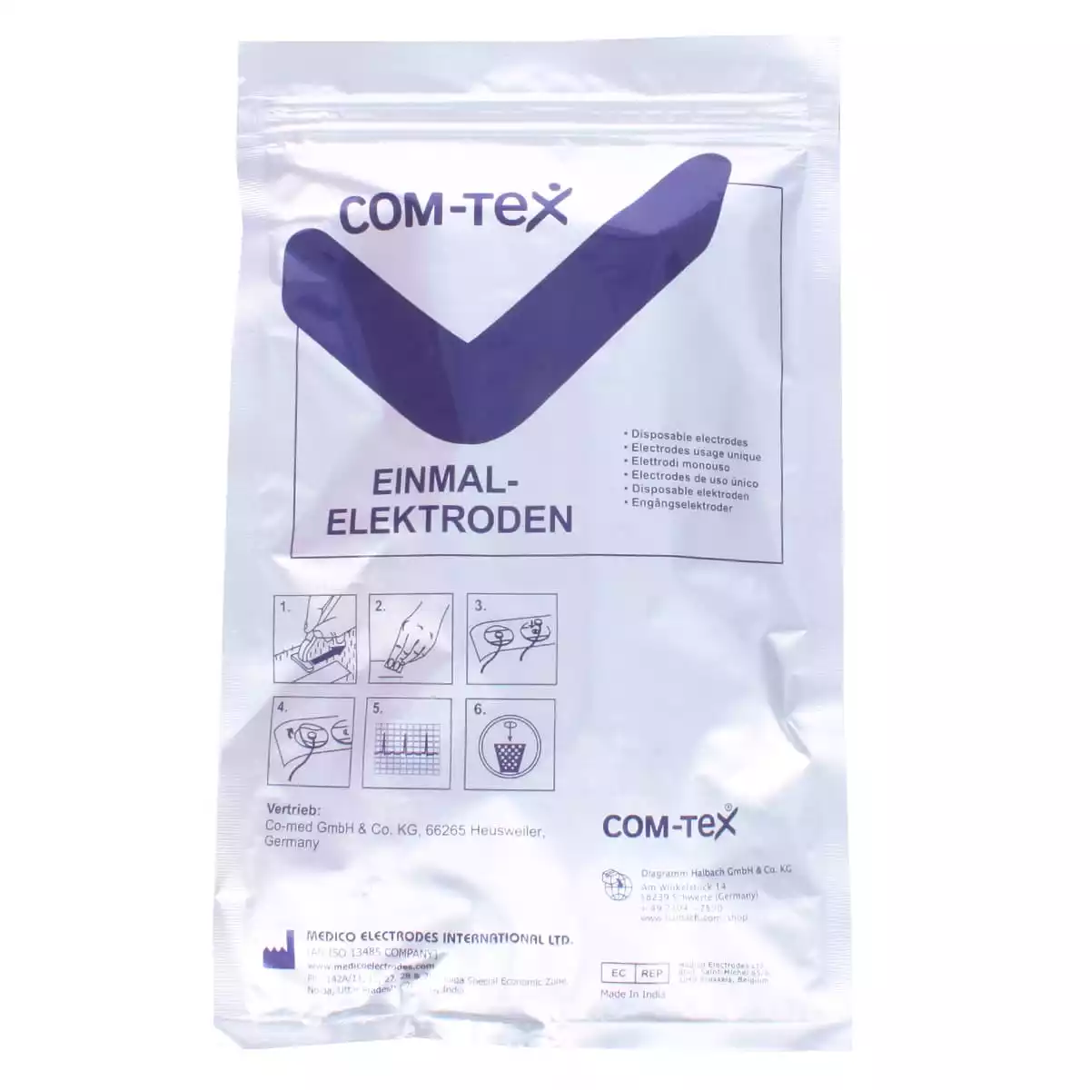  Electrodes adhésives à usage unique