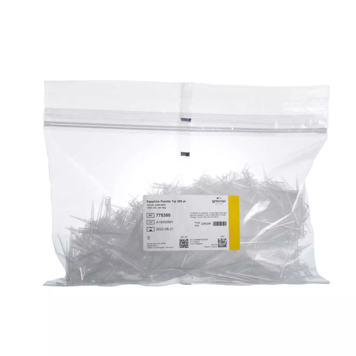  Embouts pour pipette Sapphire