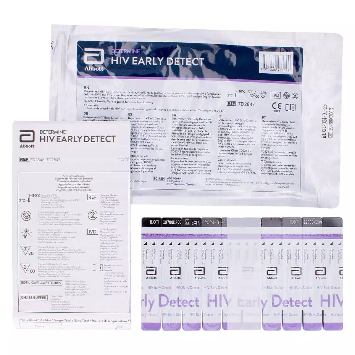  Test Determine HIV Early Detect
