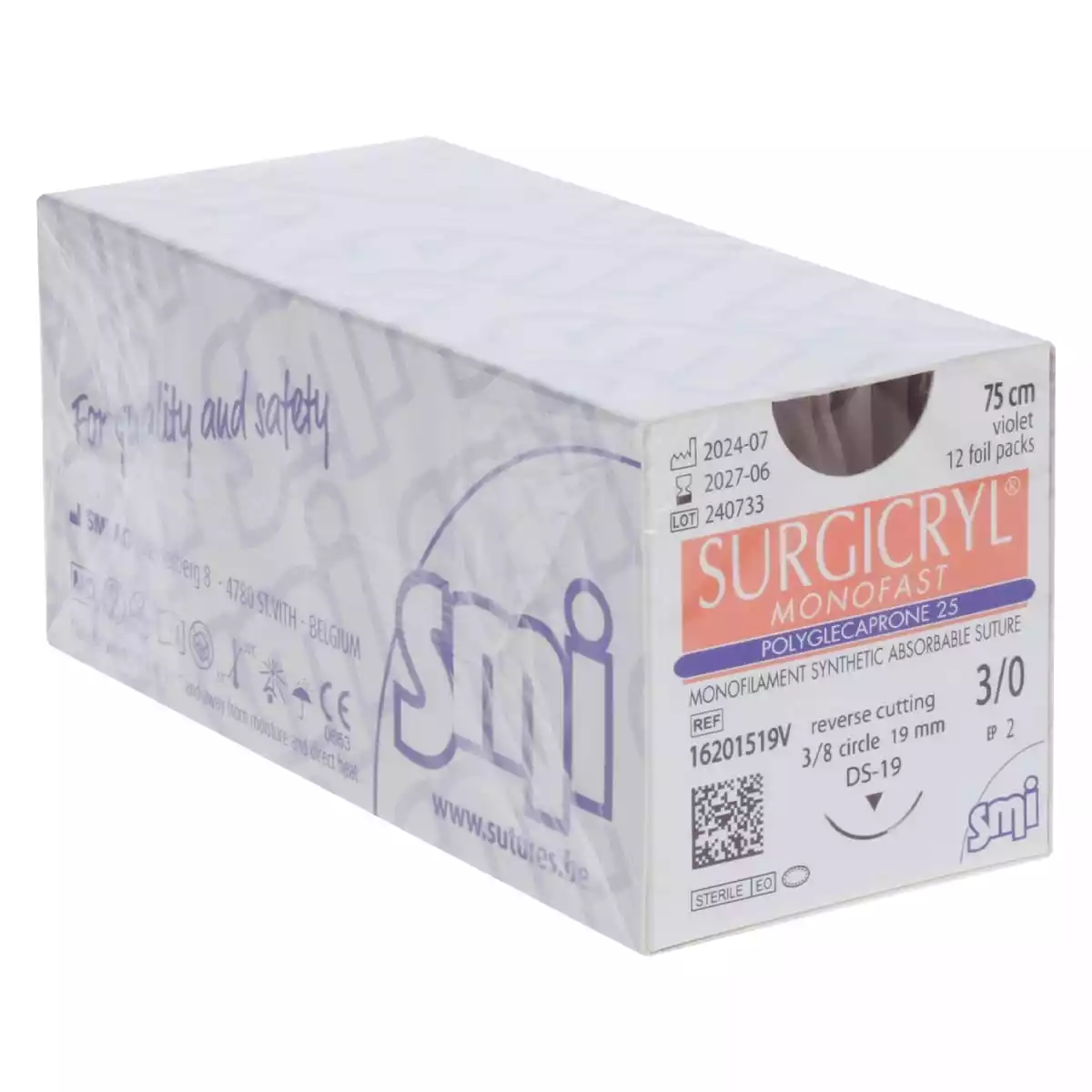  Fil de suture Surgicryl Monofast