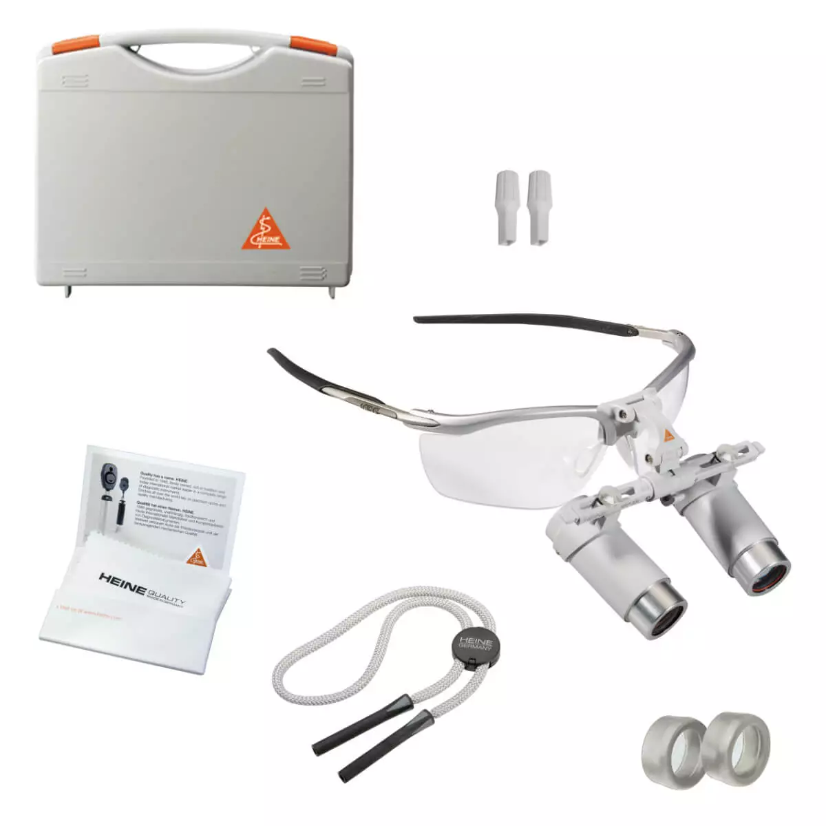  Loupes binoculaires HEINE HRP sur monture de lunettes S-Frame