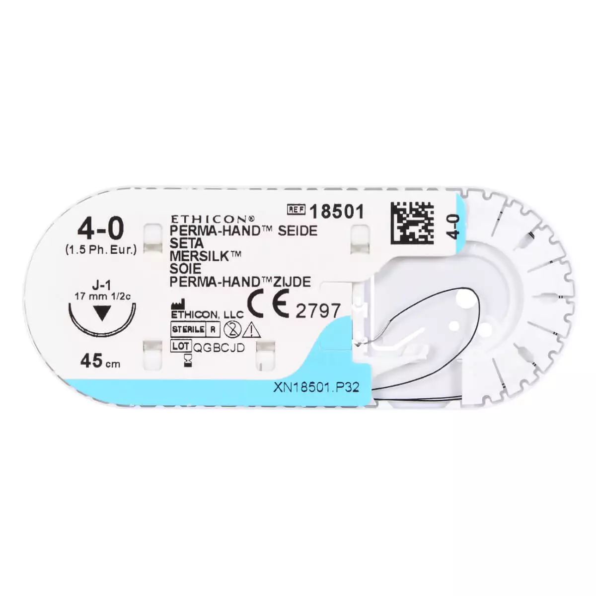  Matériel de suture PERMA-HAND SEIDE (soie)