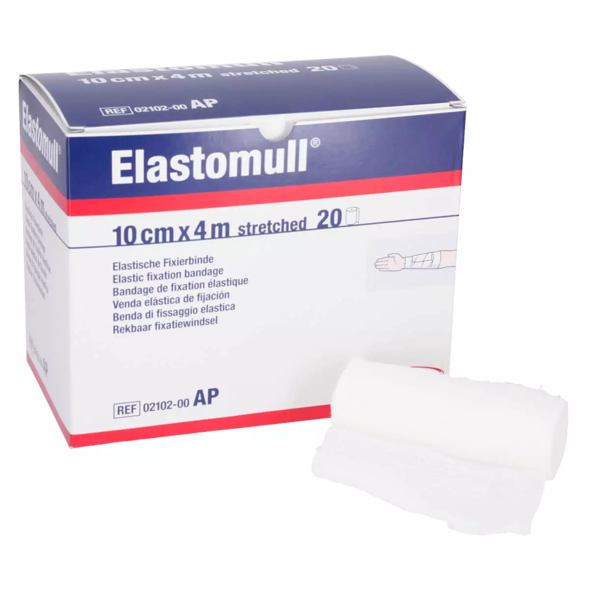 Bandage de fixation élastique Elastomull Bandage de fixation élastique Elastomull