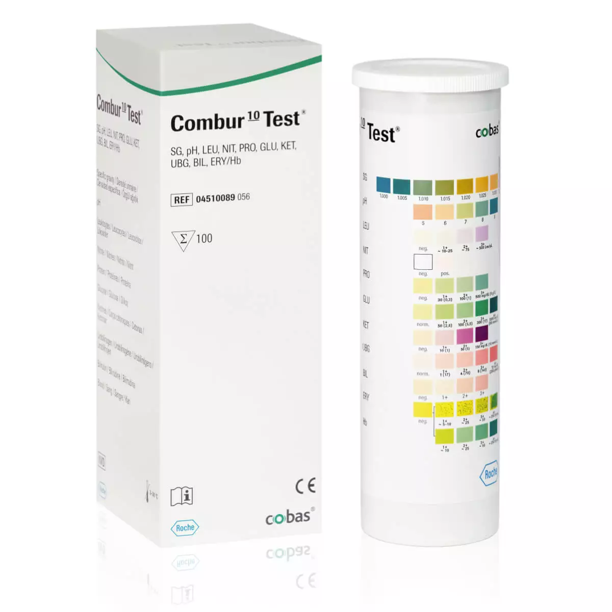  Bandelettes de test urinaire Combur