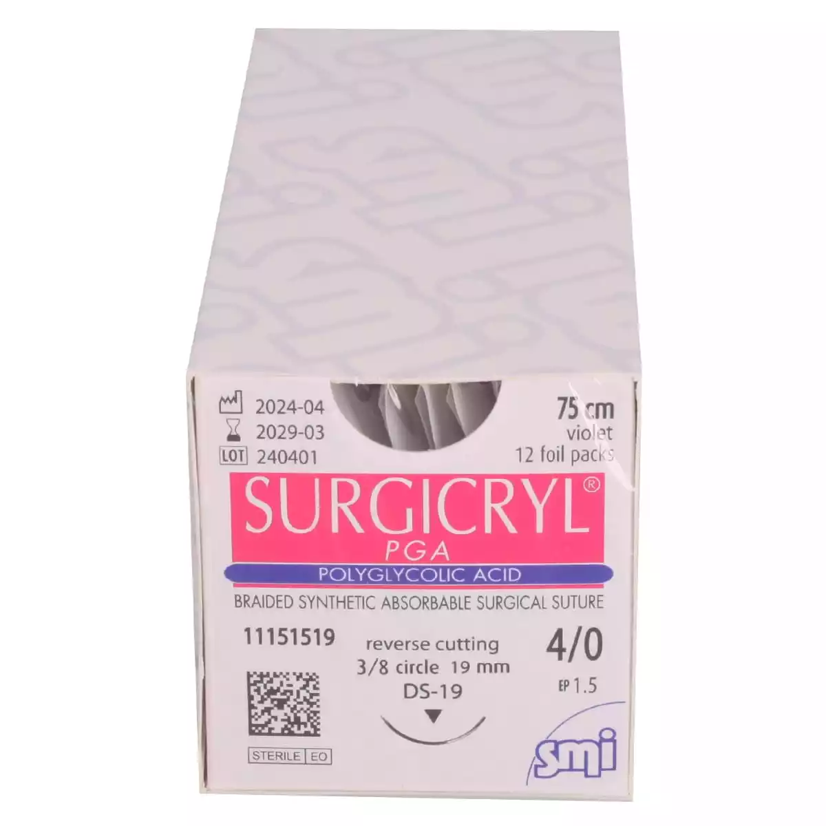  Matériel de suture Surgicryl PGA