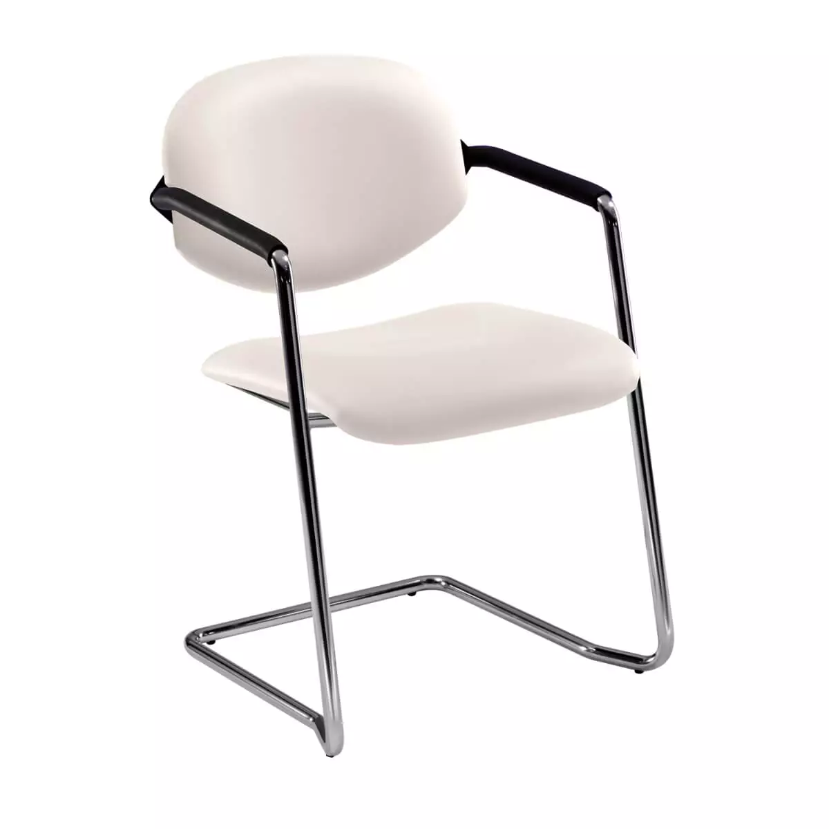  Chaise cantilever avec accoudoirs ALEXA