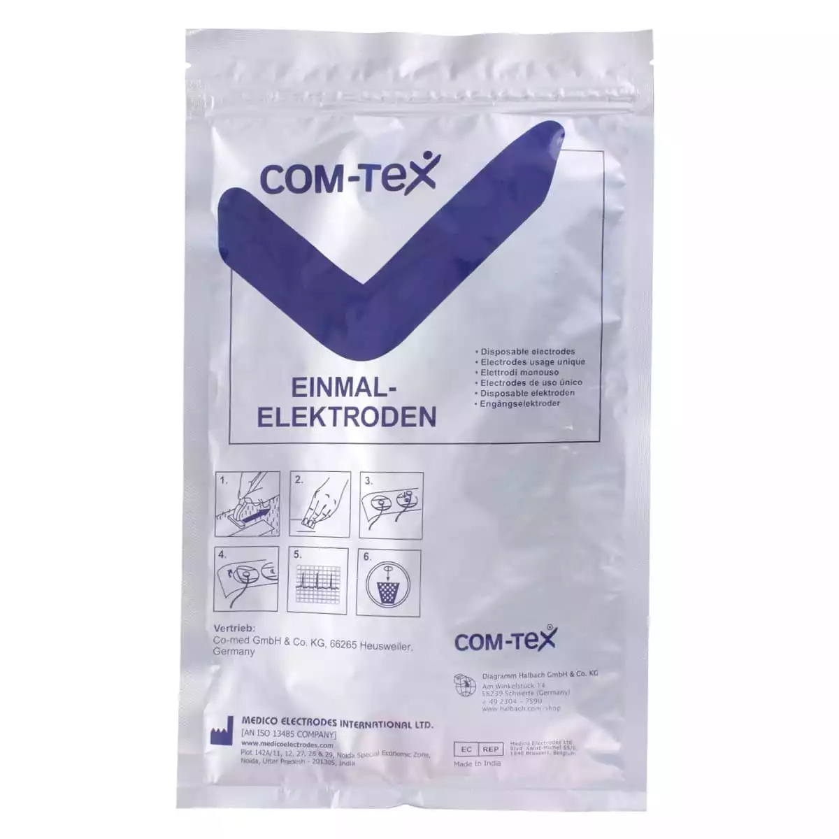 Electrodes adhésives à usage unique