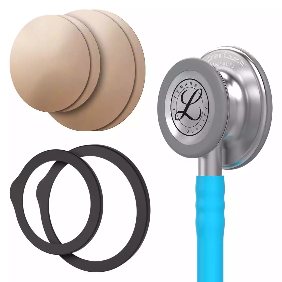  Kit économique : Stéthoscope Littmann® Classic III™ + Membrane en cuivre « Drums »