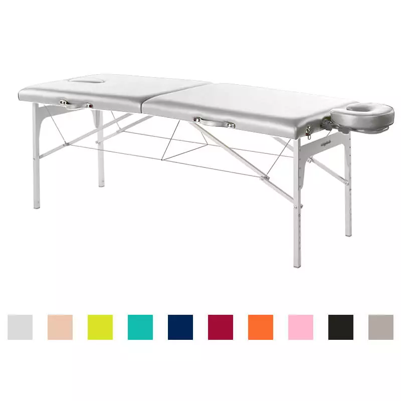  Banc de massage en valise réglable en hauteur