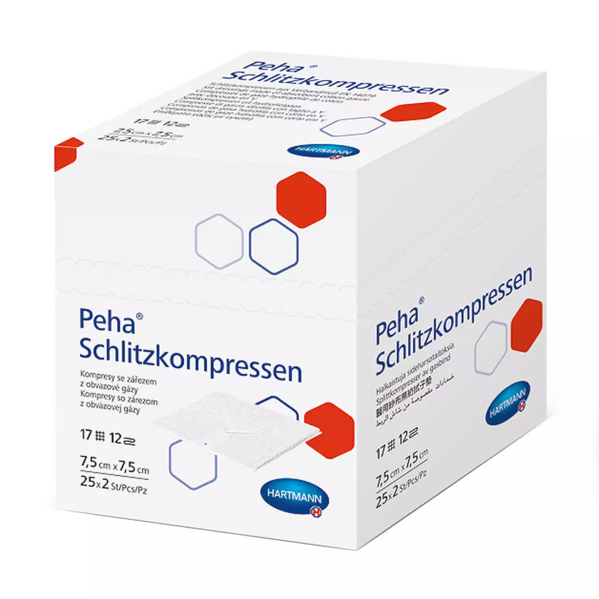  Compresses à fente Peha
