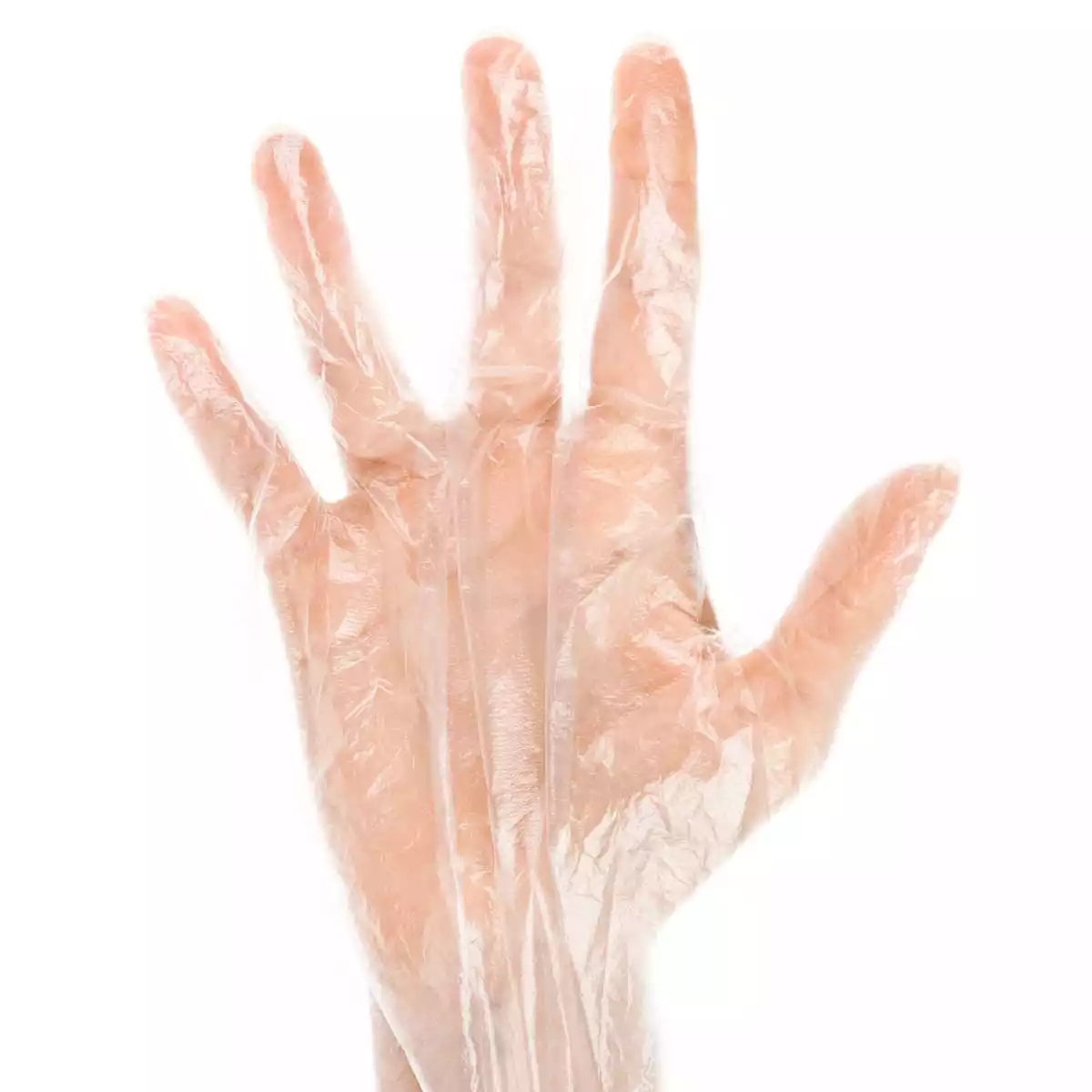  Gants en polyéthylène