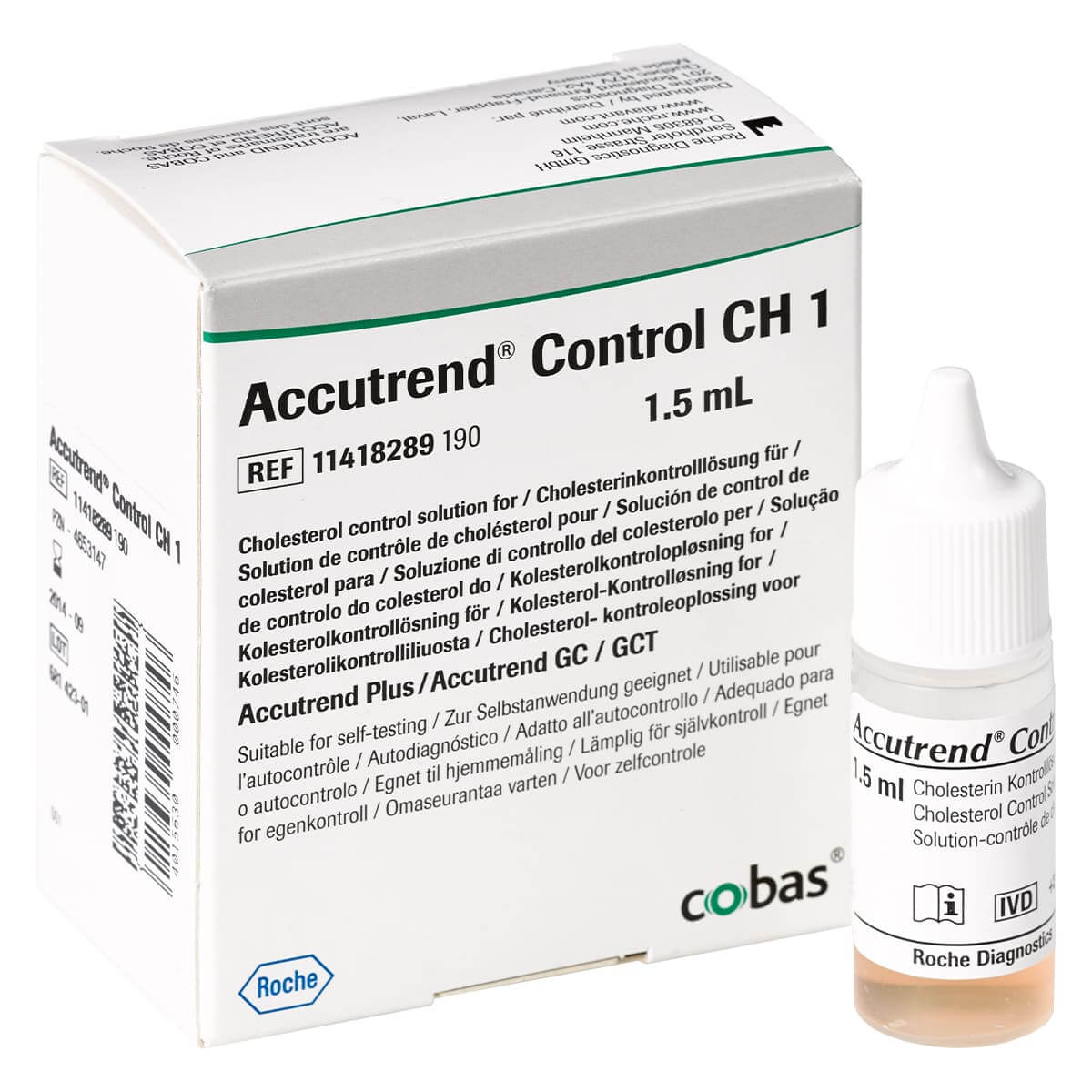 Roche Solution de contrôle Accutrend Contrôle du cholestérol achat en ligne