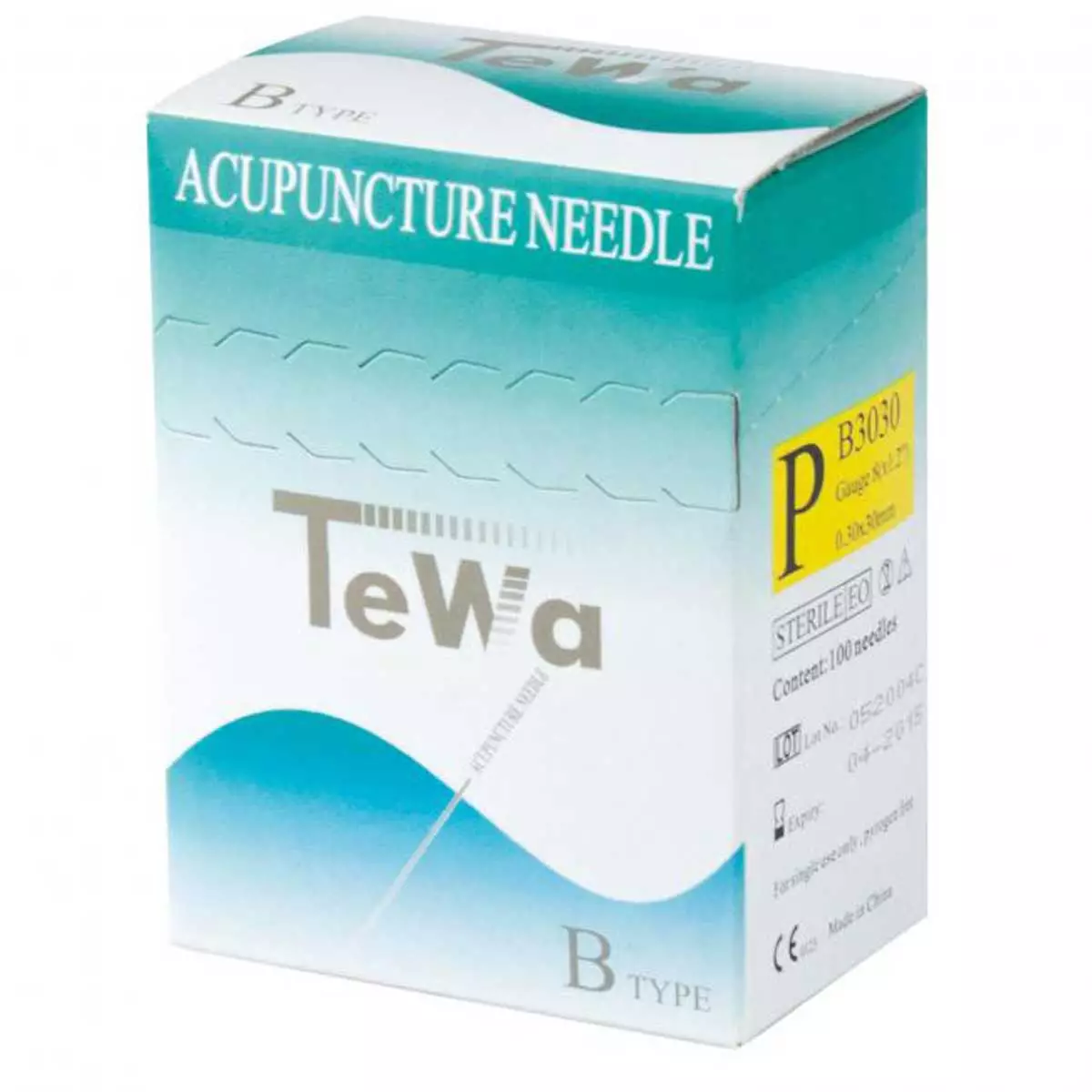 Aiguilles d’acupuncture sans tube guide Aiguilles d’acupuncture sans tube guide