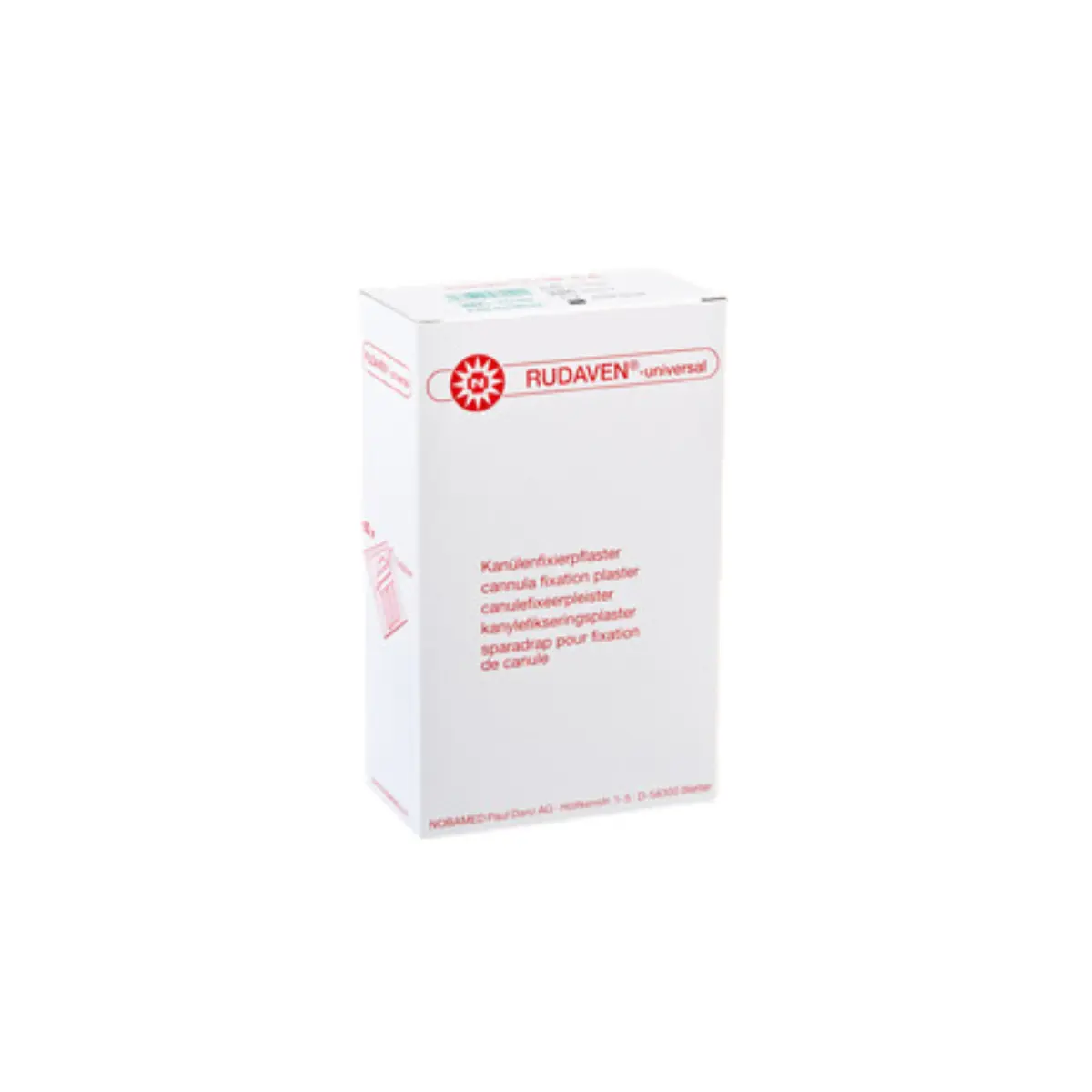  Pansement de fixation pour canule RUDAVEN-universal