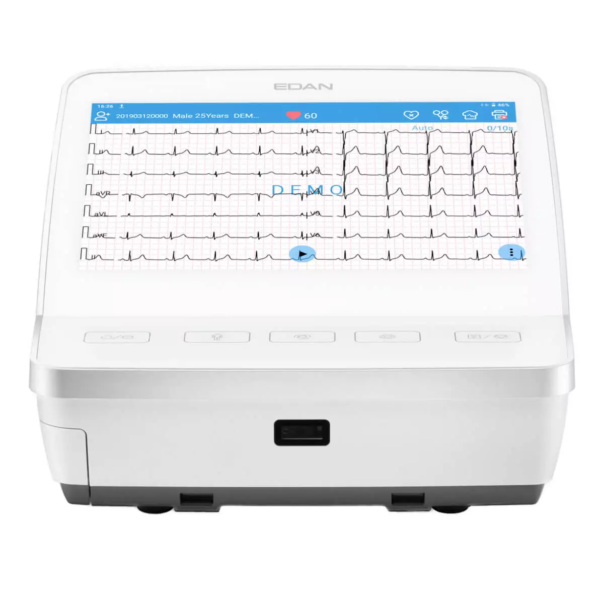  ECG 12 pistes SE-1201 Pro