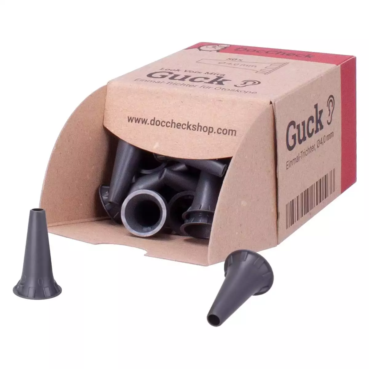 Spéculums auriculaires jetables « Guck » Spéculums auriculaires jetables « Guck »