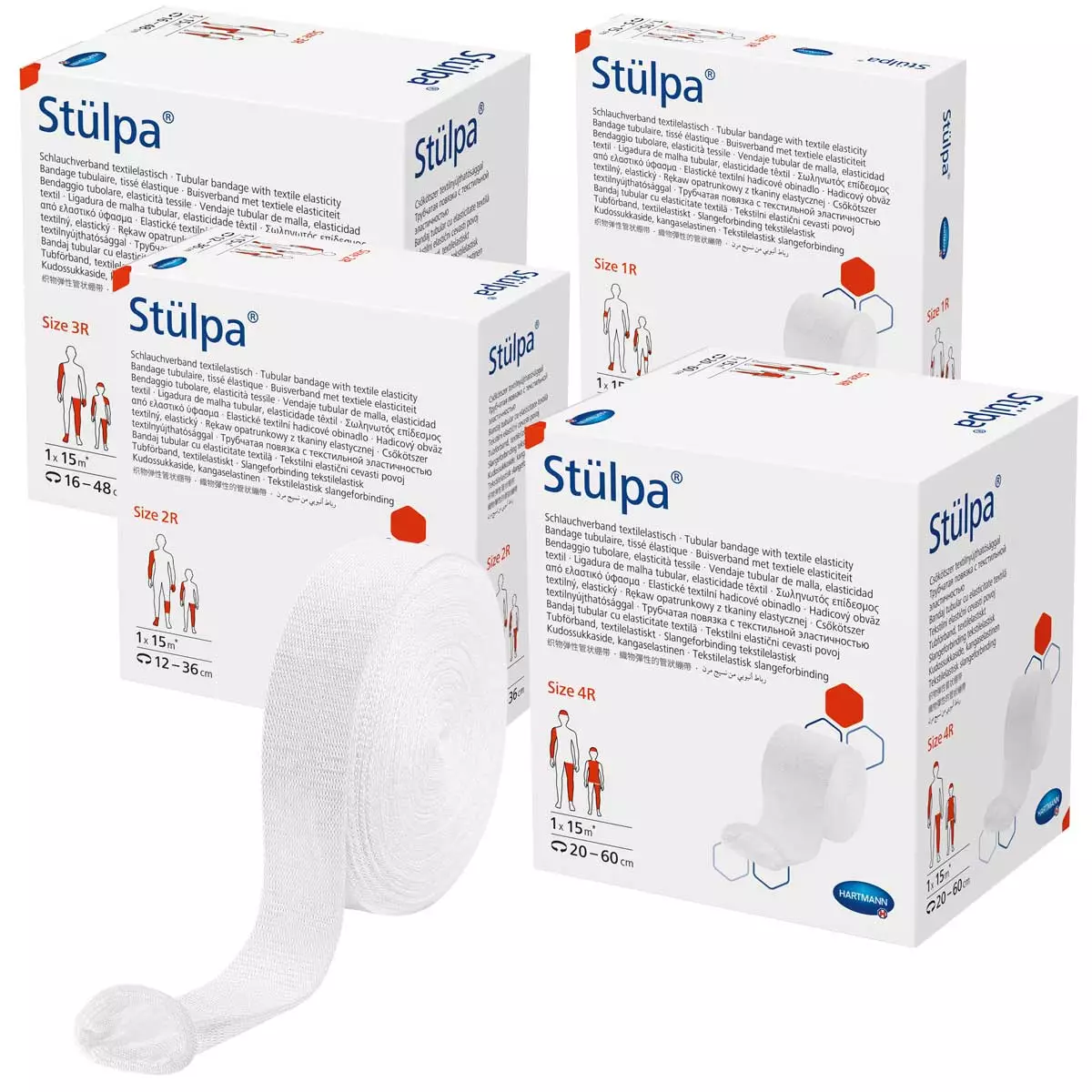  Bandage tubulaire Stülpa