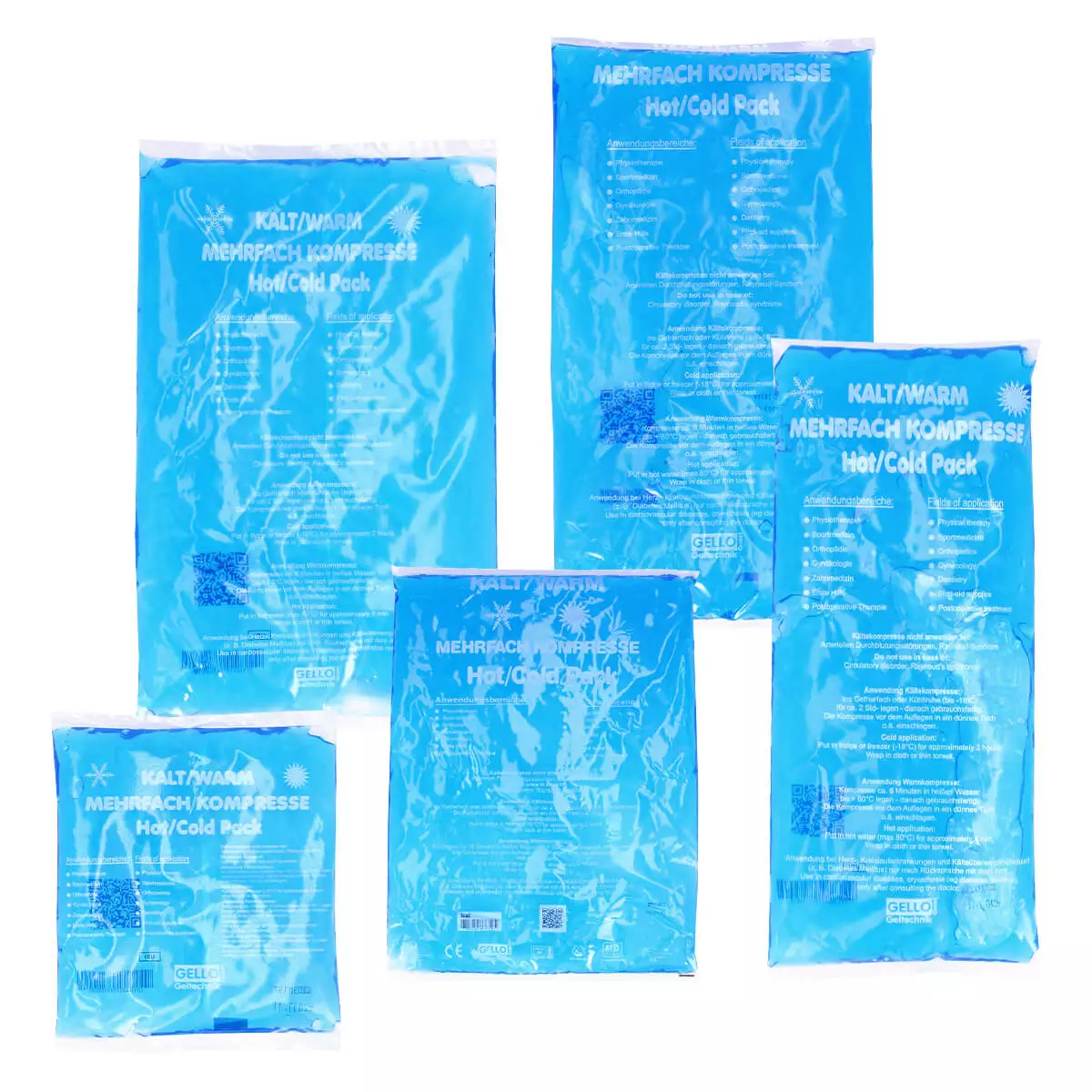  Compresses chaud/froid