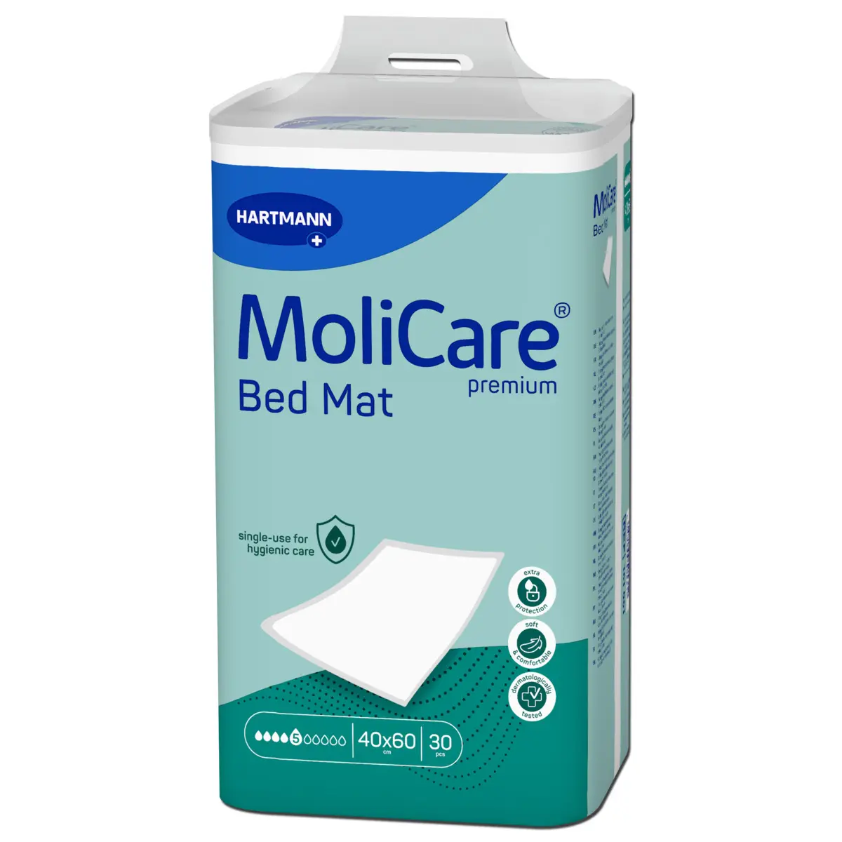  Protège-matelas MoliCare Bed Mat Eco – absorption 5 gouttes