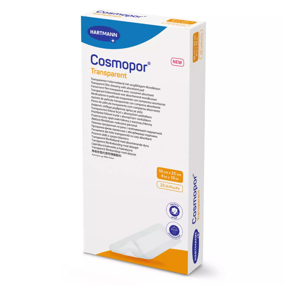 Pansement film Cosmopor transparent