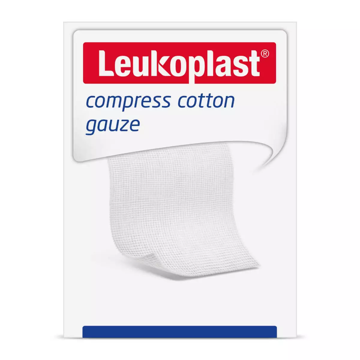  Compresses stériles Leukoplast compress cotton gauze