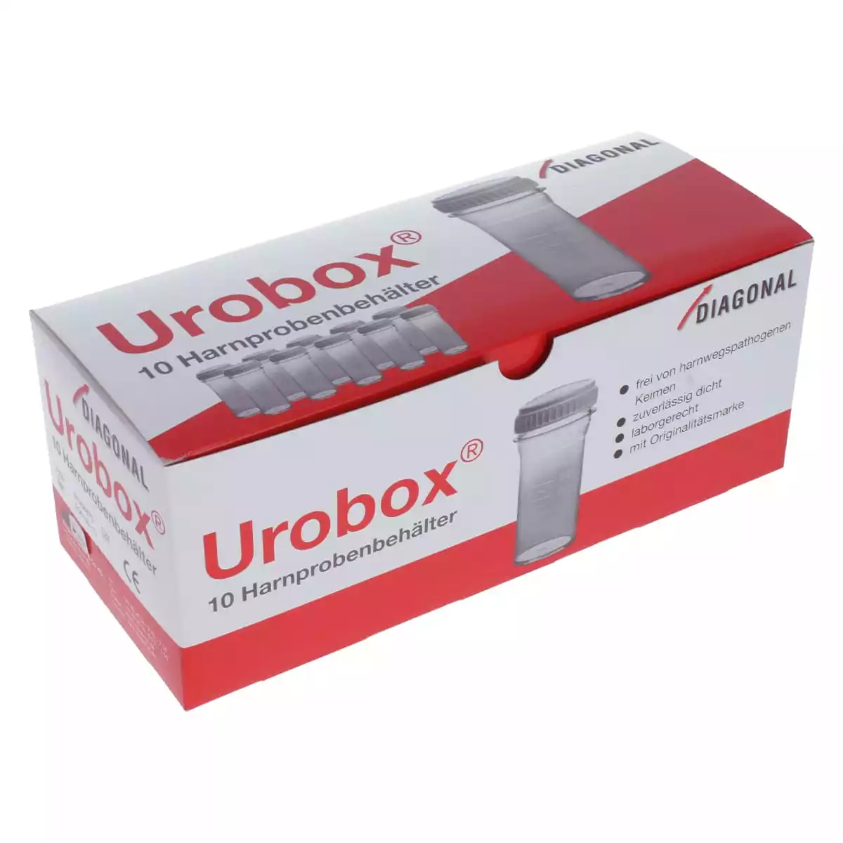  Récipients pour échantillons d'urine Urobox