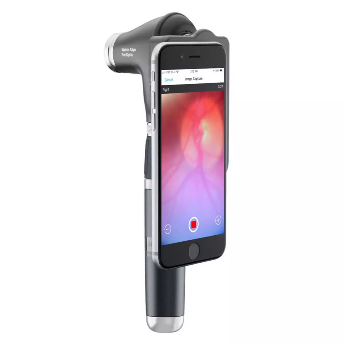Tête d'ophthalmoscope PanOptic Plus avec iExaminer Tête d'ophthalmoscope PanOptic Plus avec iExaminer