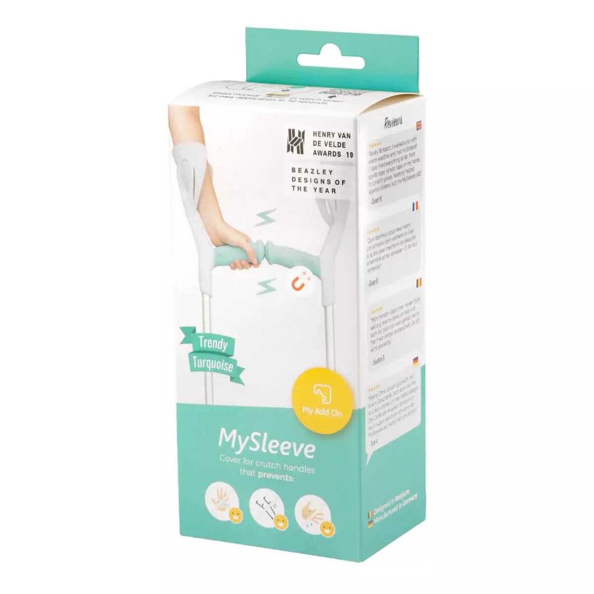  Housse de poignée de béquille MySleeve