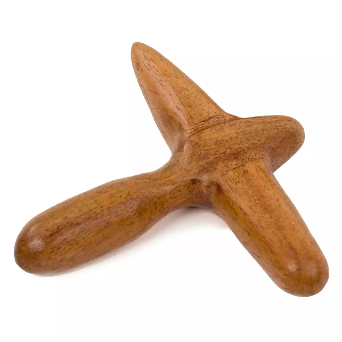  Croix de massage asiatique en bois