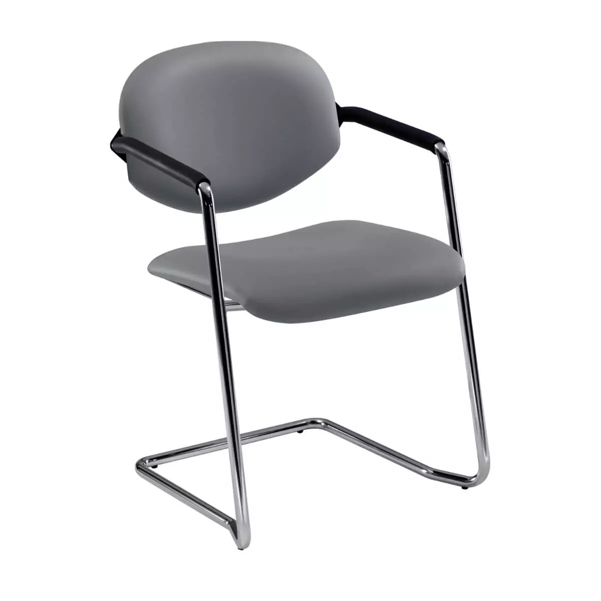 Chaise cantilever avec accoudoirs ALEXA Chaise cantilever avec accoudoirs ALEXA